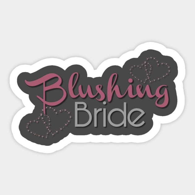 Blushing Bride Sticker by AlondraHanley